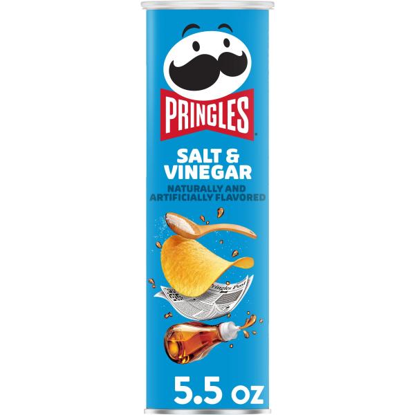 プリングルズ ソルト＆ビネガー 158g PRINGLES SABOR SALT & VINEGAR 158 GR