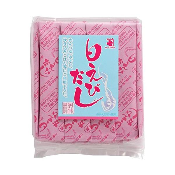 かね七 (KANESHICHI) 白えびだし 4ｇ×25本 10セット