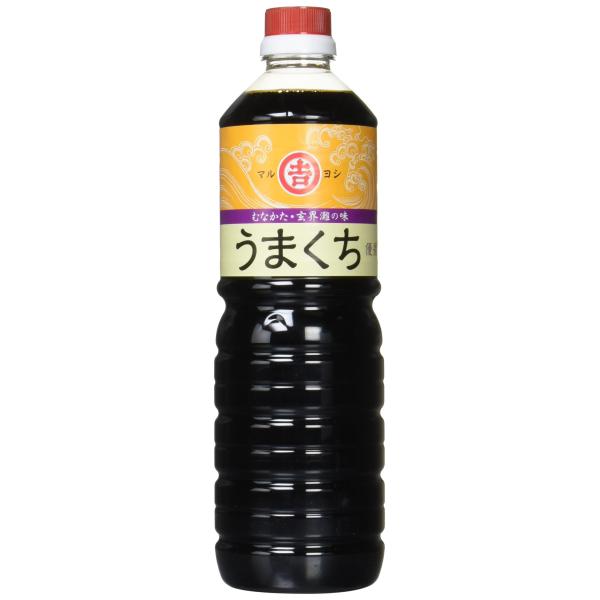 マルヨシ醤油 優撰醤油 うまくち 1000ml
