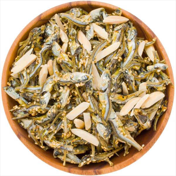 築地の王様 アーモンドフィッシュ アーモンド小魚 285g ×3パック チャック付き袋 アーモンド 片口いわし