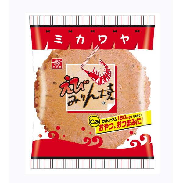 三河屋製菓 えびみりん焼 7枚×12袋