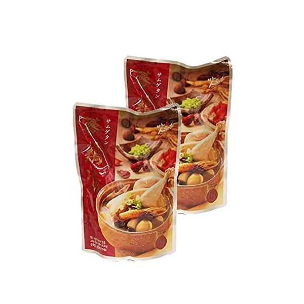 マッスンブ サムゲタン 参鶏湯 レトルト 1kg × 2袋セット