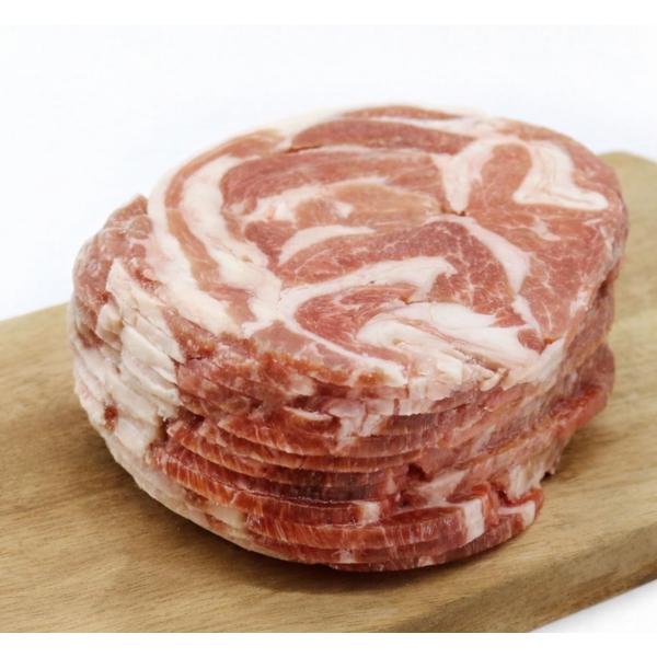 【肉の山本 お肉屋さんの仔羊肉 ジンギスカン ラムロールスライス 500g 冷凍】おしぼり付属。ジンギスカン専門店で使用するグラスフェッドラム肉。北海