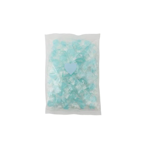 金太郎飴本店 カラフルハート飴(水色)400g
