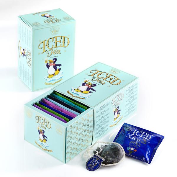 【TWG Tea】アイスティーバッグ テイスターセット 15袋入｜紅茶・緑茶・ルイボス飲み比べ｜個包装 アイスティー 夏ギフト お中元 贈答用 プレゼ