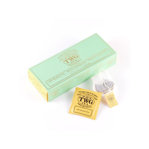 【TWG Tea】紅茶 アソート 3種飲み比べ｜エピキュアティーセレクション（日本限定）｜1837・フレンチアールグレイ・ロイヤルダージリン入り｜個包