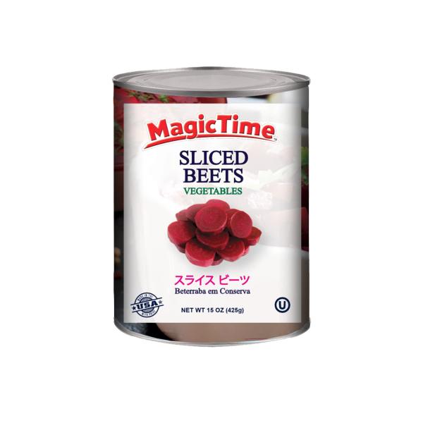 マジックタイム ビーツ 缶詰 4缶セット スライス : eight cat - 通販