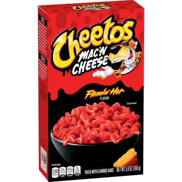 Cheetos Mac’n Cheese Flamin Hot flavor (5.9 Oz box)