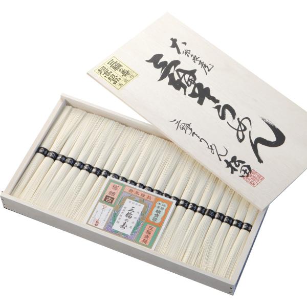 三輪そうめん松田 極細 三輪の寿 【贈答用】 (50g×24束 [約16人分])