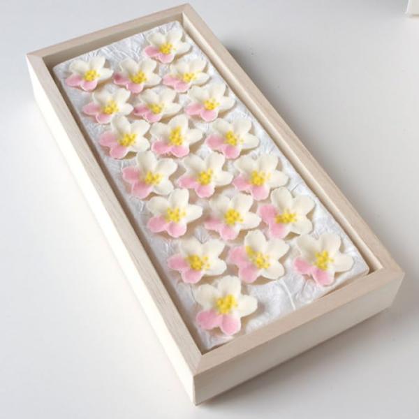 干菓子 落雁「さくら」20ケ入【創作菓子 悠】【和菓子詰合せ】【和菓子】【お歳暮】【お年賀】