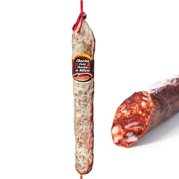 スペイン産 サラミ チョリソ イベリコ ベジョータ (チョリソ イベリコ パプリカ入り) 1.3〜1.8kg Chorizo Iberico de B