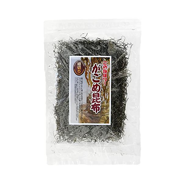 [ つまみ蔵 公式 ] 北海道 産 がごめ昆布 細切り [希少 国産 化学調味料 無添加 ] がごめ こんぶ/納豆昆布 味噌汁の具 おやつ 海藻 サラ