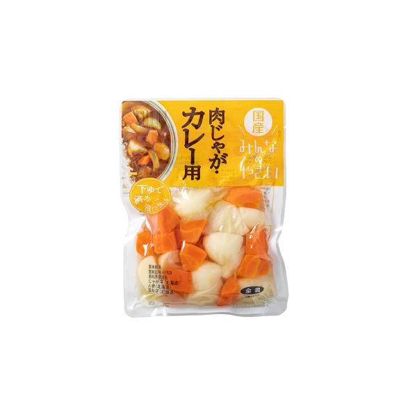 パールライス みんなのやさい 国産 肉じゃが・カレー用 300g (約2人前) ×6袋