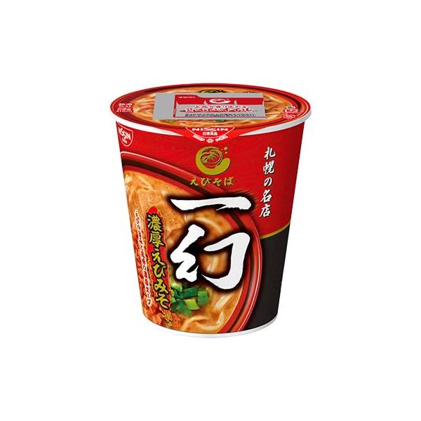 【販路限定品】日清食品 札幌 えびそば一幻 濃厚えびみそ 112g×12個