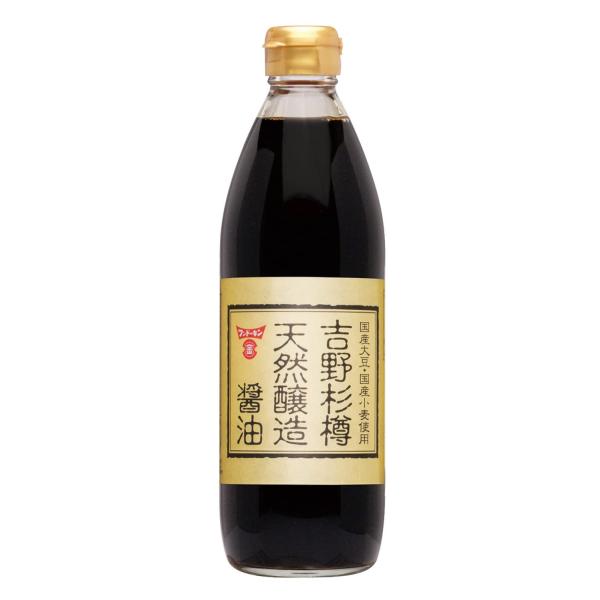 フンドーキン 吉野杉樽天然醸造醤油 500ml×3本
