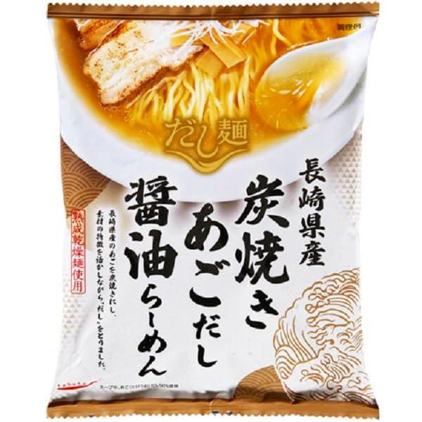 国分グループ本社 tabete だし麺 長崎県炭焼きあごだし 醤油らーめん 108g×10袋