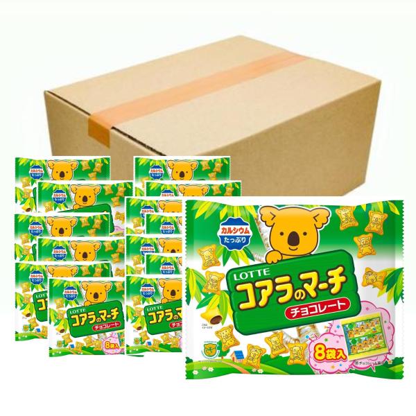 ケース販売】ロッテ コアラのマーチシェアパック 108g×14個 : eight