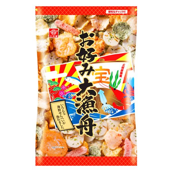 三河屋製菓 お好み大老舟 160g×12袋