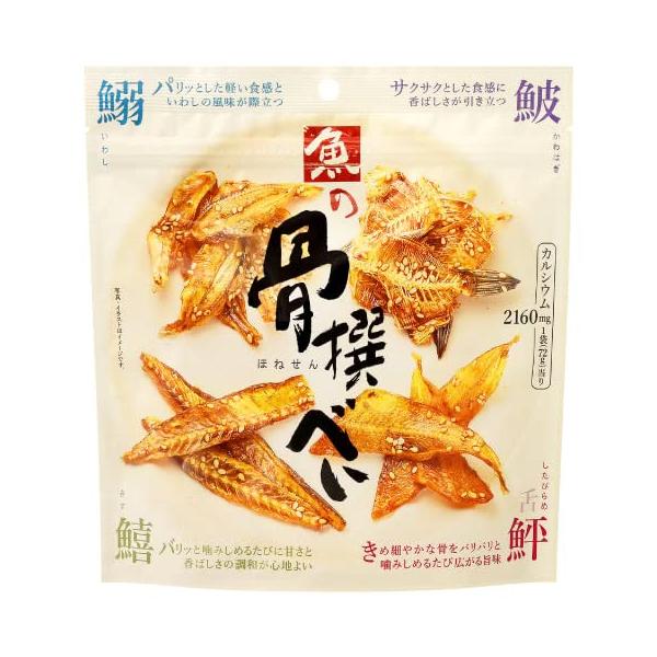 MDホールディングス 魚の骨撰べい72ｇ×12袋