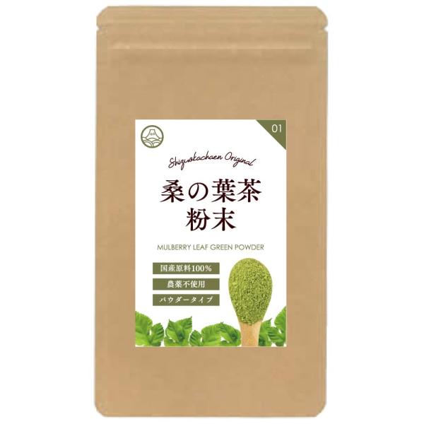 桑の葉茶 100g 50杯分 飲みやすい 国産 農薬不使用 ノンカフェイン 無農薬 無添加 桑茶 健康茶 カロリーゼロ 糖質対策 残留農薬検査 放射能