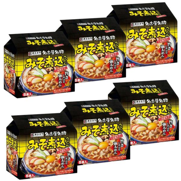 スガキヤ みそ煮込みうどん 味噌煮込みうどん 5食 6セット