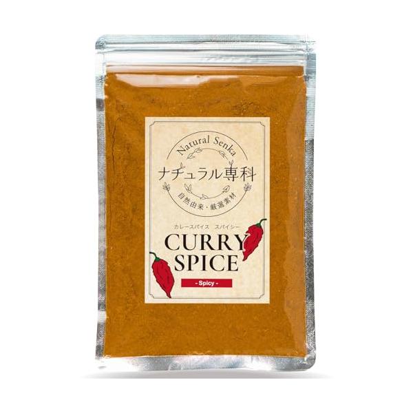 ナチュラル専科 カレー粉 辛口 スパイス カレー これだけでOK 初心者の方へ カレールー 無添加 小麦粉不使用 28皿分(140g) カレースパイス