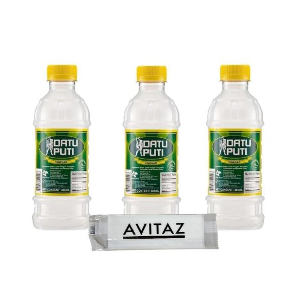 DATU PUTI VINEGAR ダトゥプティ ビネガー 385ml×3個