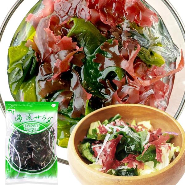 乙女草 乾燥海藻サラダ 100g チャックつき 乾燥 海藻 わかめ 簡単調理