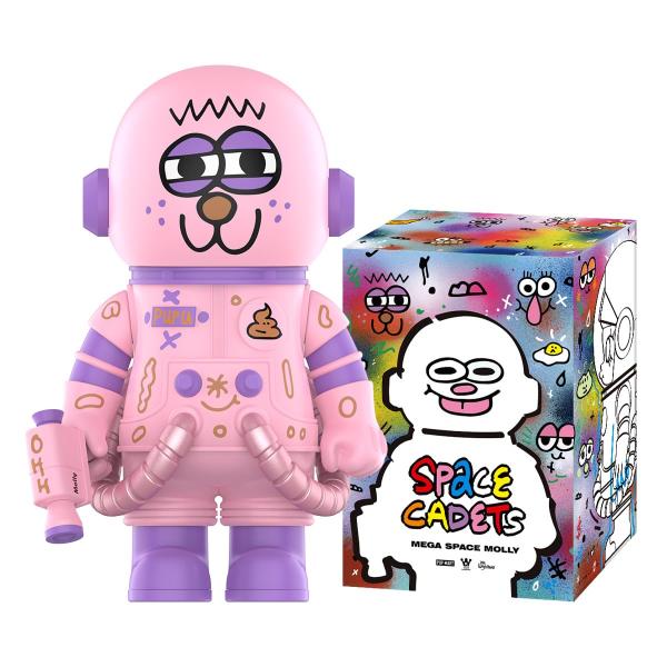 POP MART SPACE CADETS フィギュア 限定400体 POP MART MEGA SPACE MOLLY 400% JON BURGERMAN CADETS シリーズ