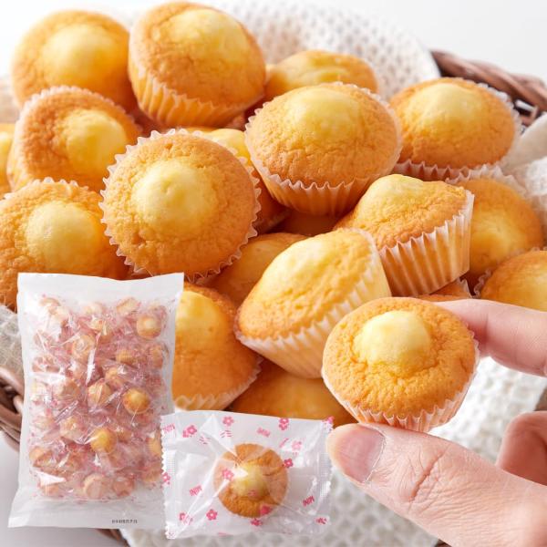 天然生活 ミニマドレーヌ (50個) お徳用 おやつ スイーツ 焼菓子 洋菓子 一口サイズ 個包装 大容量