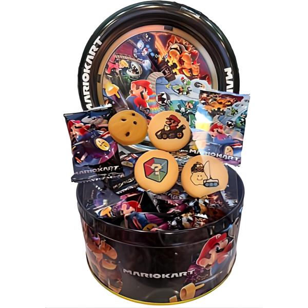 【ユニバーサルスタジオジャパン】マリオ タイヤカンクッキー 缶入り アソートクッキー スーパー ニンテンドー ワールド USJ ユニバ お土産 お菓子
