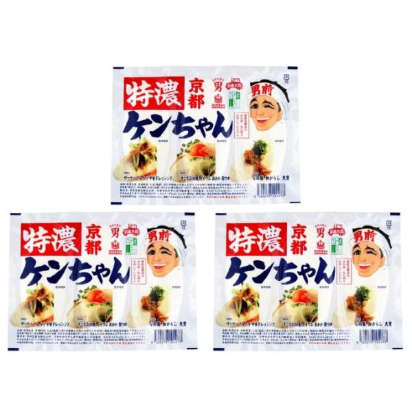 【TVで紹介】男前 豆腐店 特濃ケンちゃん 90g×3パックx3個セット 冷蔵 豆腐 国産大豆使用 濃厚な味わい なめらか食感 小分け 食べ切りサイズ