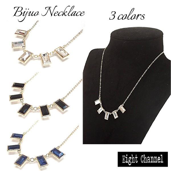 ネックレス ビジュー スクエア ゴージャス ゴールド 黒 ブラック バンギャ V系 ロック 可愛い ロリータ N 3304 2 Eight Channel 通販 Yahoo ショッピング