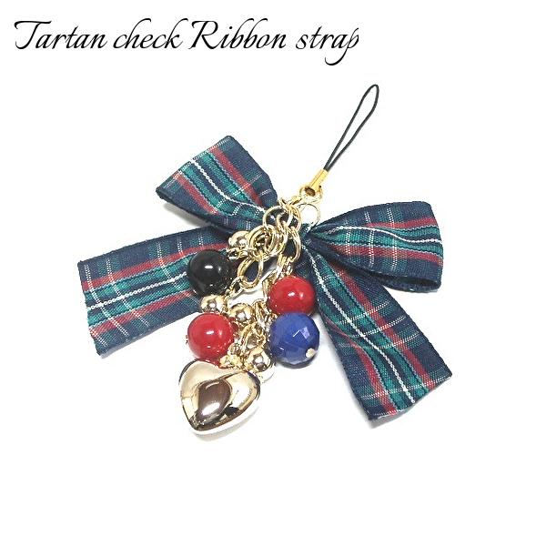携帯ストラップ おしゃれ タータンチェック リボン りぼん ハート グリーン 緑 ゴールド 大人可愛い P 1732 2 Green Eight Channel 通販 Yahoo ショッピング