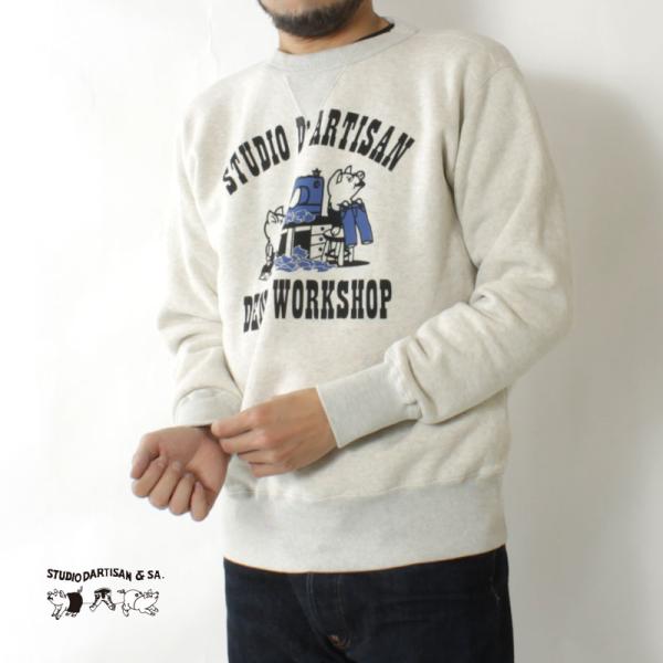STUDIO D'ARTISAN ダルチザン スウェット 2022秋冬 新作 8083A STUDIO D'ARTISAN ダルチザン スウェット 2022秋冬 新作 8083A
