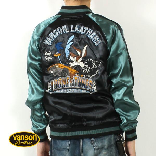 BILLVAN スカジャン　グリーン　Lサイズ　US NAVY BILLVAN スカジャン グリーン Lサイズ US NAVY BILLVAN