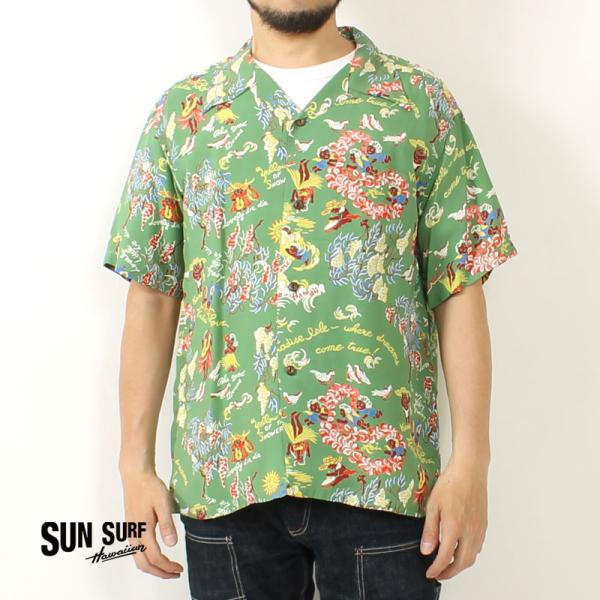 SUN SURF サンサーフ アロハシャツ 2024春夏 新作 SS39219 東洋 SUN SURF サンサーフ アロハシャツ 2024春夏 新作 SS39219 東洋