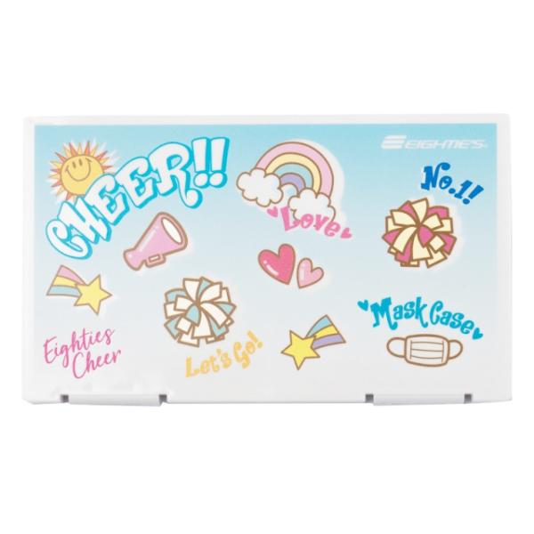 チア マスクケース CHEER イラスト エイティズ チアリーディング チアダンス
