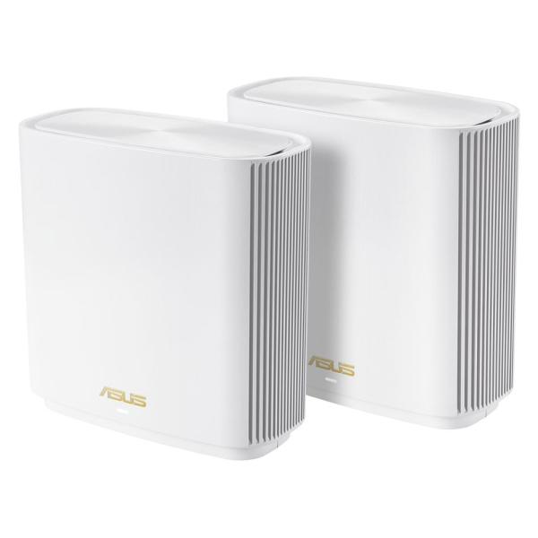 ASUS ZenWiFi AX6600 （XT8) 2パック Wi-Fiルーター ASUS（エイスース） ASUS Wi-Fiルーター ZenWiFi XT8 2個パック Wi-Fi