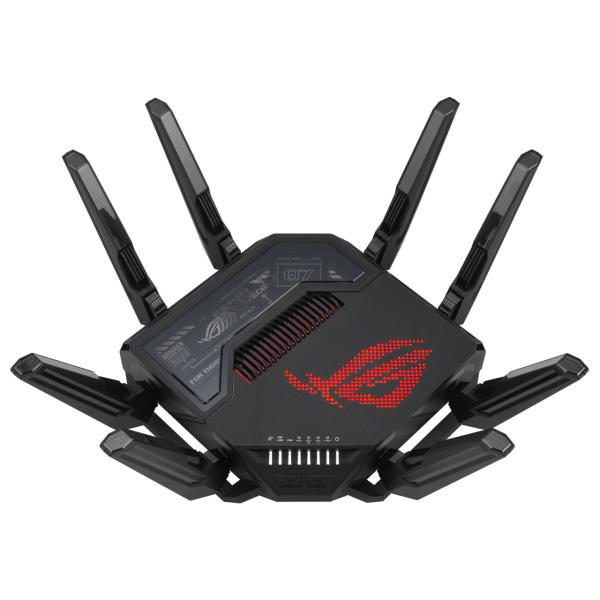 ASUS GT-BE98 Wi-Fiルーター ROG Rapture Wi-Fi 7 11be 対応 1376＋5764＋5764＋11529Mbps BE25000 ゲーミングルーター 新品 送料無料