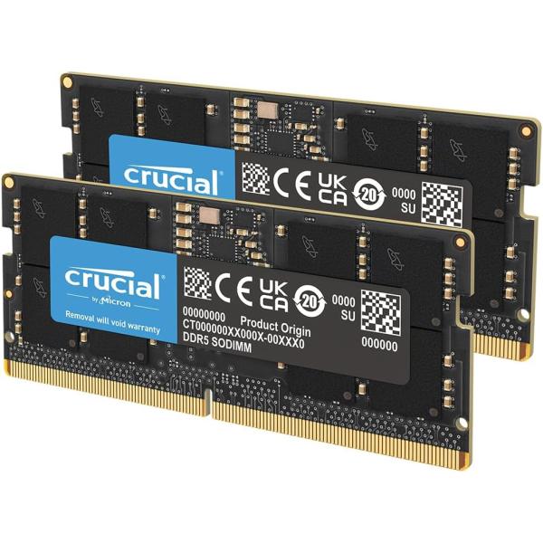 crucial（クルーシャル） Crucial CT2K64G56C46S5 2X64GB DDR5 RAM