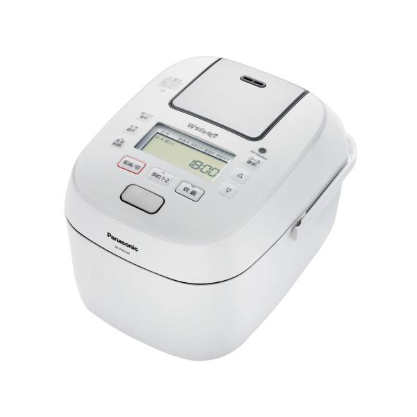 パナソニック 炊飯器 5.5合 可変圧力IH式 Wおどり炊きSR-PW109-W パナソニック SR-PW109-W 可変圧力IHジャー炊飯器 5.5合炊き W
