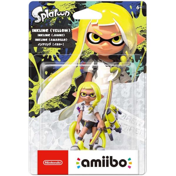 任天堂 amiibo インクリングイエロー スプラトゥーンシリーズ ゲーム連動キャラクターフィギュア 新品 送料無料