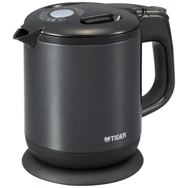 タイガー 電気ケトル 600ml パールブラック 蒸気レス わく子 PCH-G060-KP rdzdsi3 タイガー魔法瓶 蒸気レス電気ケトル わく子 PCH-G060-KP [パール