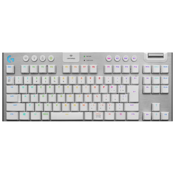 【付属品完備】G913 TKL White（ホワイト）キーボード ワイヤレス eightloop2nd_4943765053118