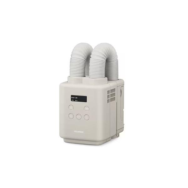 小さくてもハイパワーなふとん乾燥機［カラリエ mini TURBO］ツインノズルです。ツインノズルだから、2つのふとん・くつを同時にあたため、乾燥できます。コンパクトで軽量なので、使用も収納も手間いらずです。