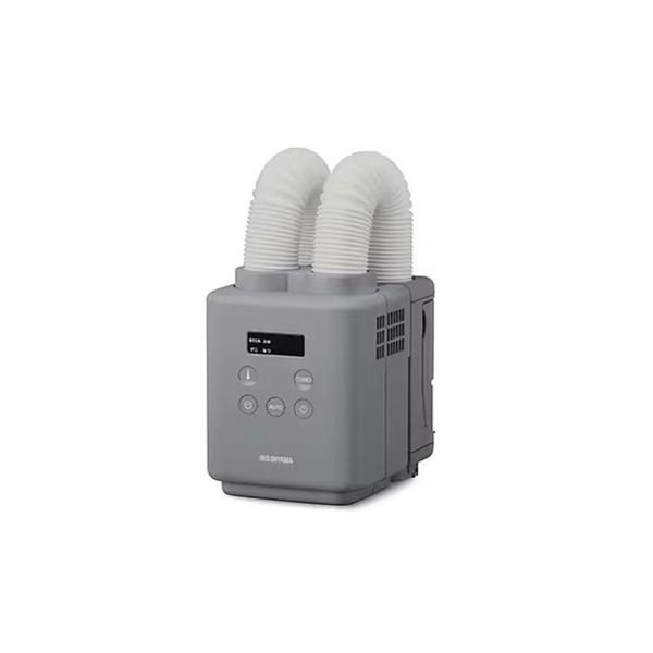 小さくてもハイパワーなふとん乾燥機［カラリエ mini TURBO］ツインノズルです。ツインノズルだから、2つのふとん・くつを同時にあたため、乾燥できます。コンパクトで軽量なので、使用も収納も手間いらずです。