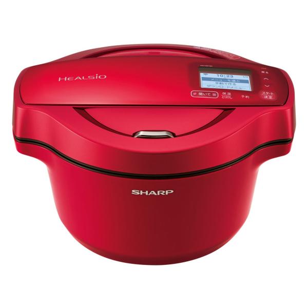 シャープ　ヘルシオ　ホットクック　水なし自動調理鍋KN-HW16D-R 付属品付 ヘルシオ ホットクック シャープ KN-HW16E-R 水なし自動調理鍋 無線LAN