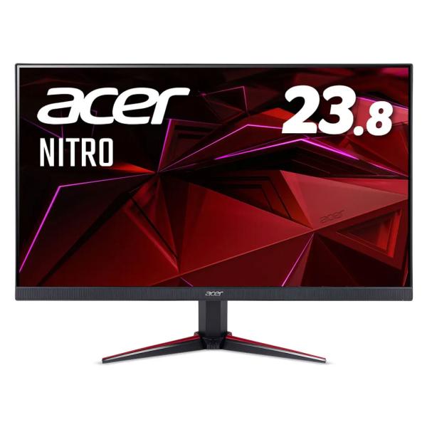 Acer 23.8型ゲーミングモニター　VG240YEbmiix　100Hz acer Acer VG240YEbmiix ゲーミングモニター Nitro 23.8型 フル