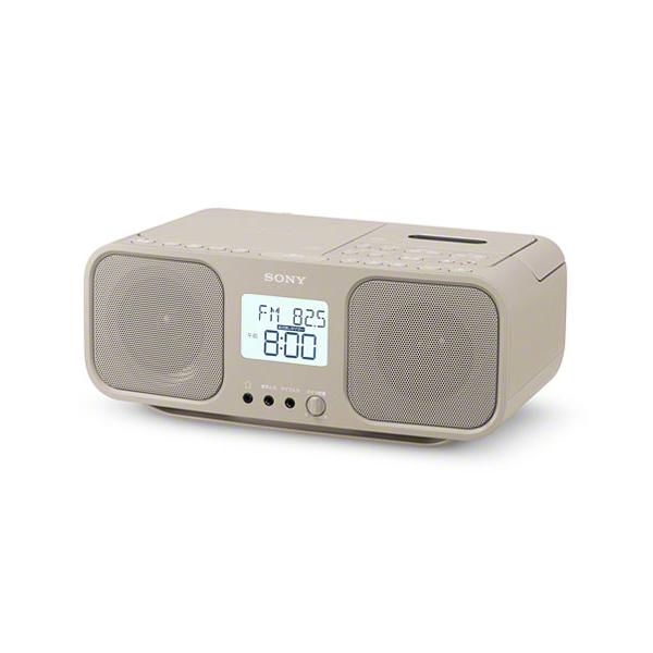 SONY CFD-S401 TI CDラジオカセットレコーダー ワイドFM対応 ベージュ 